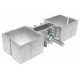Contestage PLTS-fc2  - Clamp for two square legs