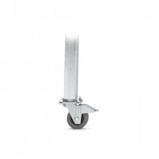 Contestage PLTS-FW 40  - Vierkante voet met zwenkwielen - hoogte 40cm
