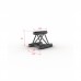 Contestage PT29-029 blk ALU TRUSS Trio 290 - Zwart - Lengte: 29cm - Montagekit inbegrepen