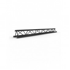 Contestage PT29-300 blk ALU TRUSS Trio 290 - Zwart - Lengte: 300cm - Montagekit inbegrepen