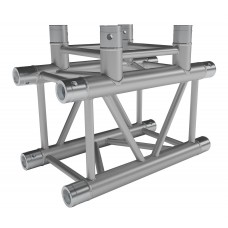 Contestage QUATRO-A03  - ALU TRUSS Quatro 290 hoekverbinding - heavy duty - 3 richtingen 90° - Montagekits inbegrepen