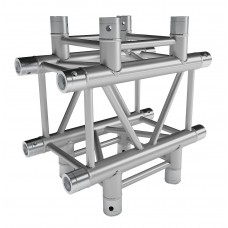 Contestage QUATRO-A04  - ALU TRUSS Quatro 290 hoekverbinding - heavy duty - 4 richtingen 90° - Montagekits inbegrepen