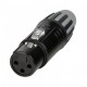 Seetronic SCMF3-B vrouwelijke 3-pin XLR connector voor kabel