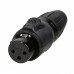 Seetronic SCWF3-B Vrouwelijke 3-pin XLR connector IP65 voor kabel