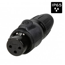 Seetronic SCWF3-B Vrouwelijke 3-pin XLR connector IP65 voor kabel