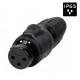 Seetronic SCWF3-B Vrouwelijke 3-pin XLR connector IP65 voor kabel