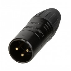 Seetronic  SCWM3-B Mannelijke 3-pin XLR connector IP65 voor kabel