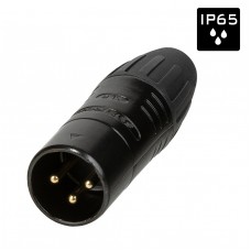 Seetronic  SCWM3-B Mannelijke 3-pin XLR connector IP65 voor kabel