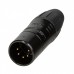 Seetronic SCWM5-B Mannelijke 5-pin XLR connector IP65 voor kabel