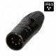 Seetronic SCWM5-B Mannelijke 5-pin XLR connector IP65 voor kabel