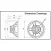 Synq SCX-12400 Krachtige 60° x 40° coaxiale 12" luidspreker 400W + 45W