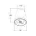 Audiophony SHP550B Hangende luidspreker 5" + 1" - 50W/8 Ohms, 100V - Zwart