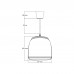 Audiophony SHP660 Hangende luidspreker 6,5" + 1/2" - 60W/8 Ohms, 100V - Wit