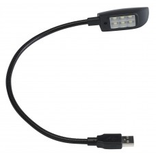 HILEC Snake16USB  - 6 x white COB LED flex light - USB