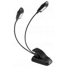 HILEC Snake23DUO  - Double gooseneck white light for music stand