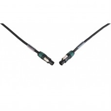 HILEC SPKNL4-425-10M luidsprekerkabel met Neutrik® Speakon connectoren NL4FXX-W-S - 4x2,5mm² - L=10m