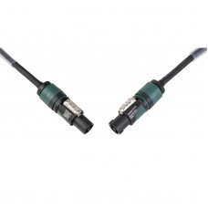 HILEC SPKNL4-225-10M luidsprekerkabel met Neutrik® speakON NL4FXX-W-S - 2x2,5mm² - L=10m