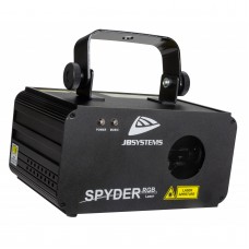 JB Systems SPYDER-RGB LASER DMX 120mW Rood 50mW Groen 300mW Blauw 