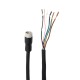 Contest VC-END1 Adapterkabel - Hybride IP67-stekker OUT naar kabel met open einde - Lengte: 1m