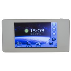 Audiophony WALLAMPpad  - 2x20W wall-mounted amplifier with SD/BT/AUX/DLNA/Airplay & App with touch screen